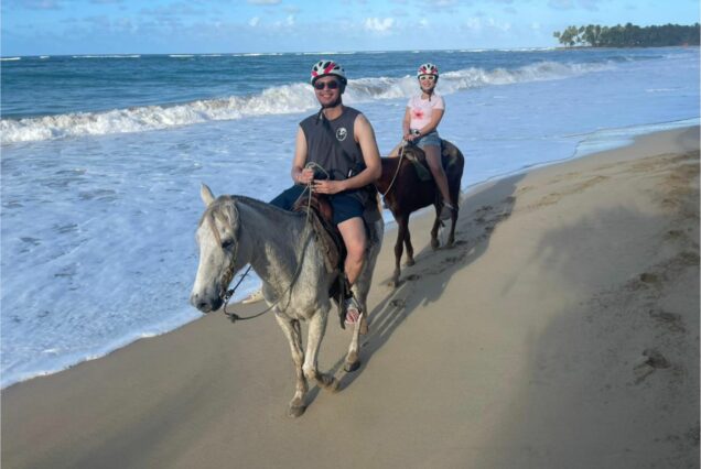 Beach Horseback Riding in Miches